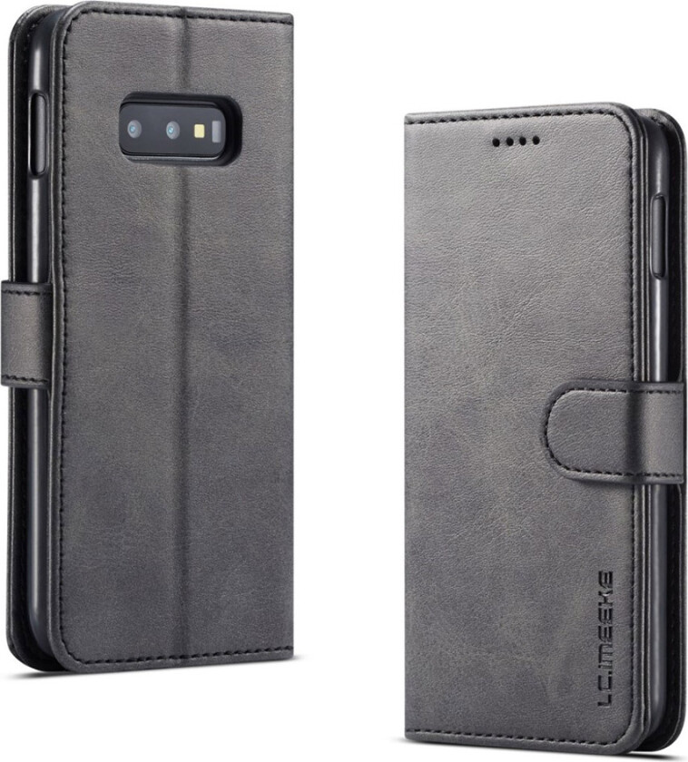 LC.IMEEKE Samsung Galaxy S10e lommebok deksel - Svart