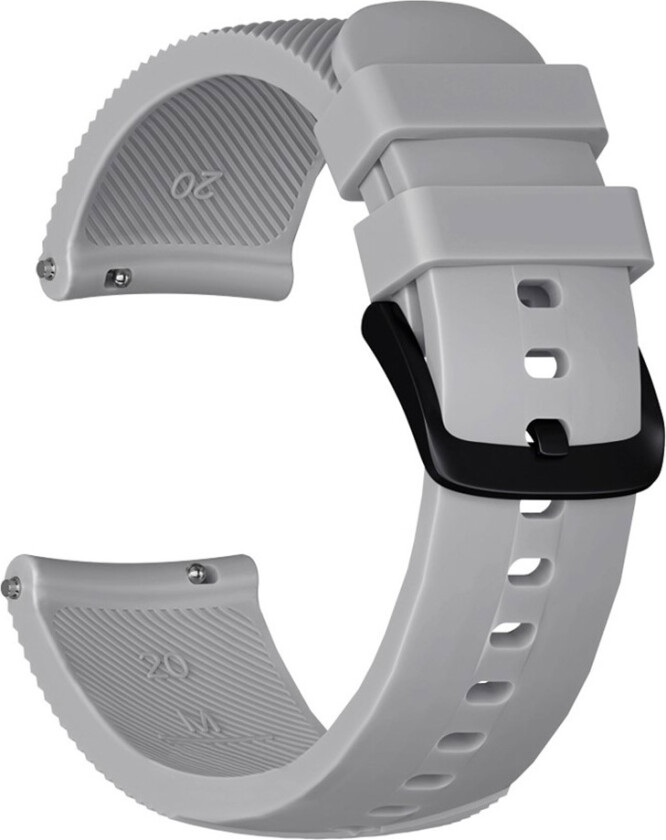 Galaxy Watch twill silikon watch band - Grå