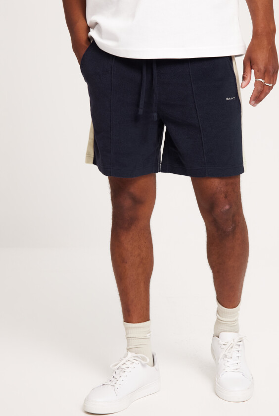 Towelling Shorts Joggeshorts Blå