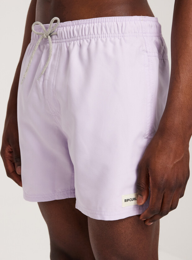 Offset Volley Badeshorts Lilla