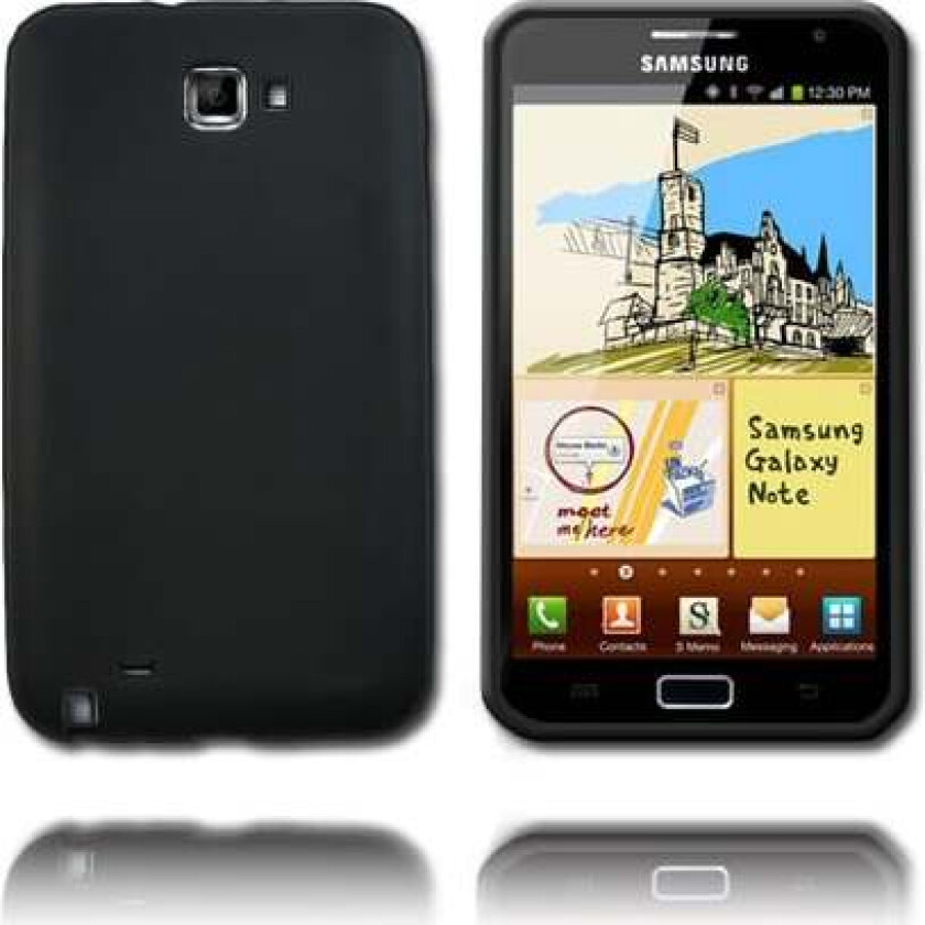 Safari Tronic (Hvit Leopard) Samsung Galaxy Note Deksel