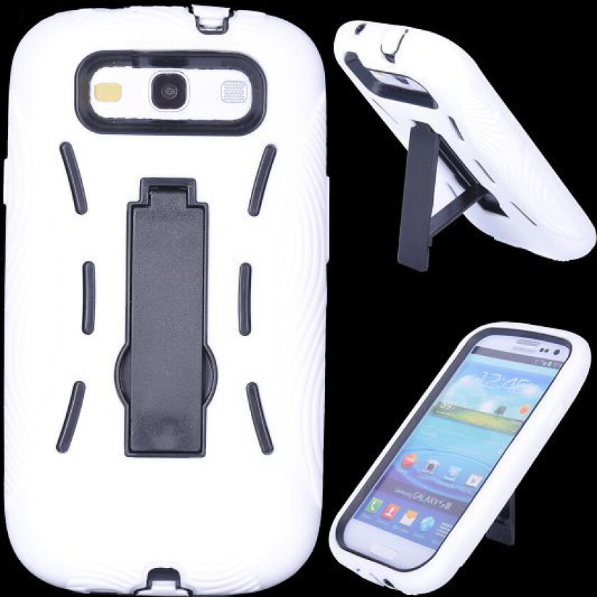 Ultra Safe (Hvit) Samsung Galaxy S3 Deksel