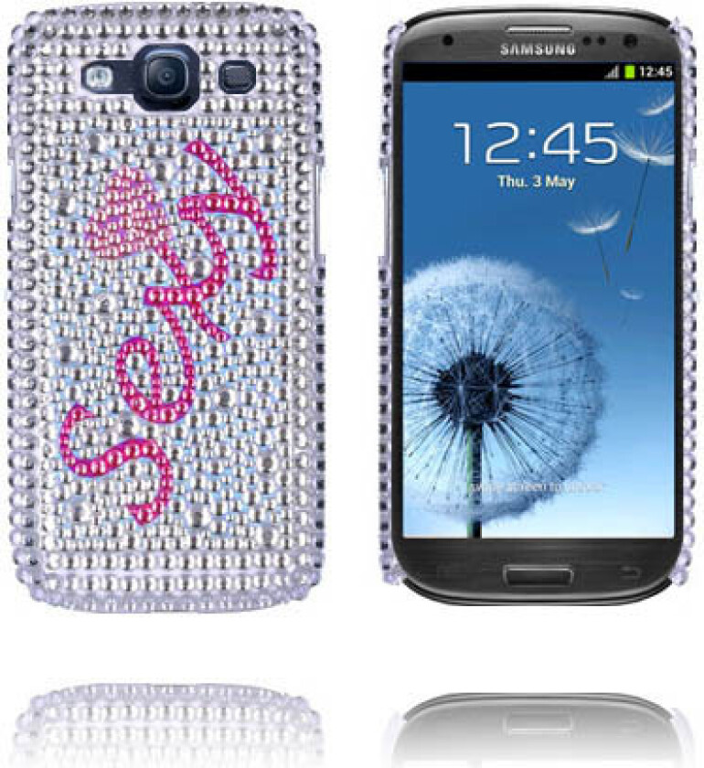 Paris (Sexy - Sølv) Samsung Galaxy S3 Bling Deksel