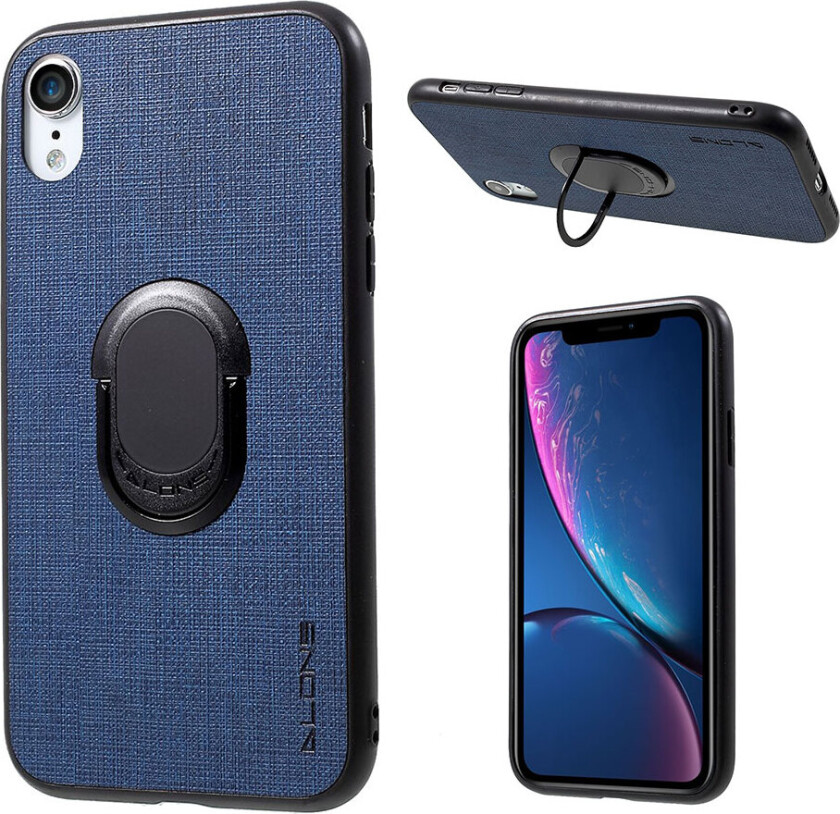 iPhone Xr beskyttelses deksel av hybrid materiale - blå