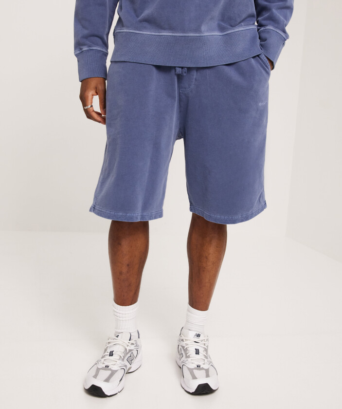 Sunfaded Shorts Joggeshorts Blå
