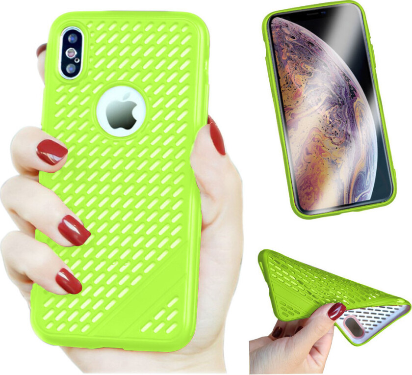 iPhone Xs Max beskyttelses deksel av TPU med 3D diamant tekstur og printet mønster - sommerfugl jente