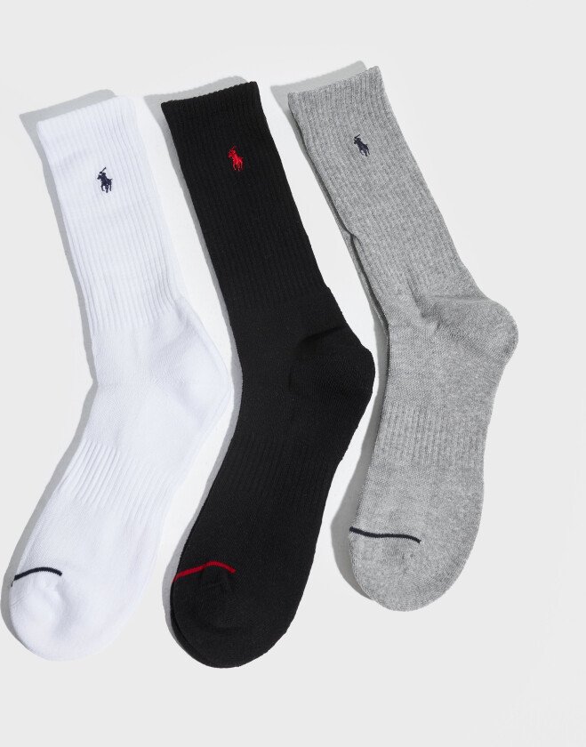 3PK Crew Eu-Crew-3 Pack Sokker Multi/Mønstrete