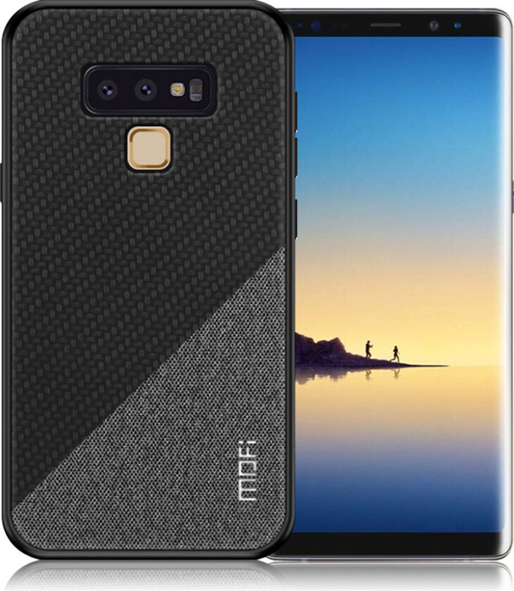 MOFI Samsung Galaxy Note9 beskyttelses deksel av hybrid materiale - svart