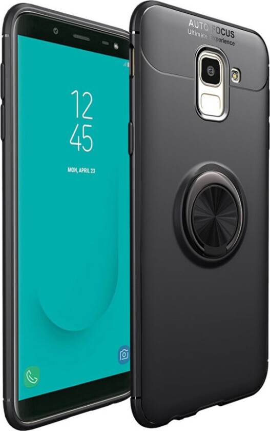 Galaxy J6 beskyttelses deksel av TPU - svart