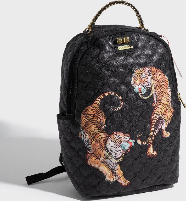Money Tigers Backpack Ryggsekker Svart