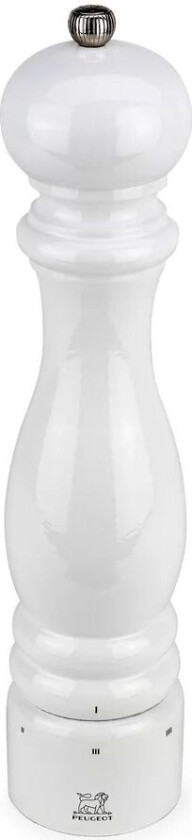 Paris saltkvern 30 cm hvit