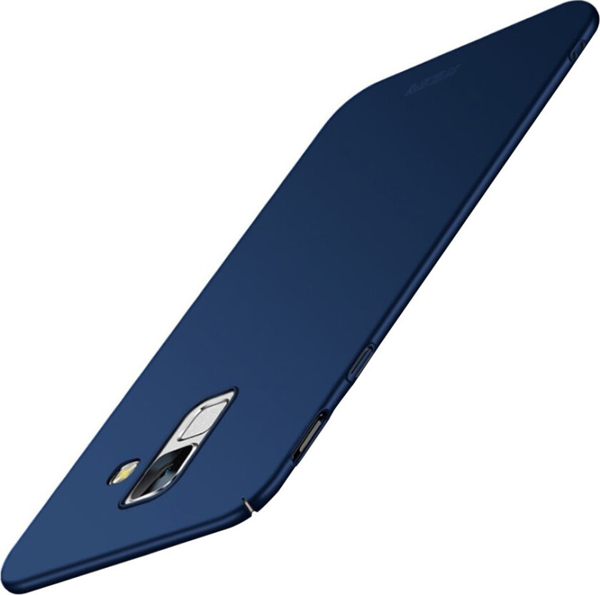 MOFI Samsung Galaxy J6 beskyttelses deksel av plastikk - mørke blå