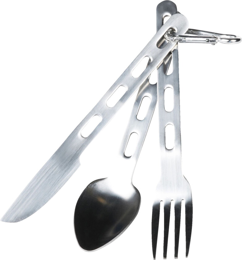 Phoxx S/S cutlery with carabiner none