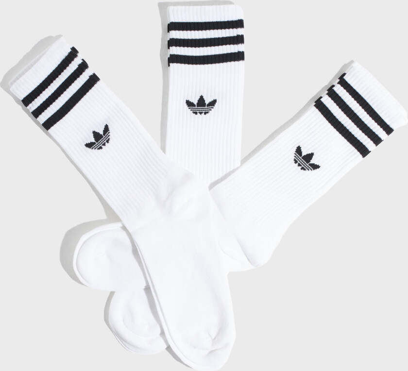Bilde av Adidas Originals Solid Crew Sock Sokker Hvit