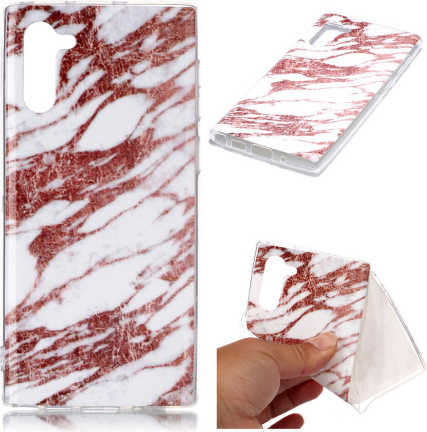 Marble Samsung Galaxy Note 10 deksel - Te rosa marmor