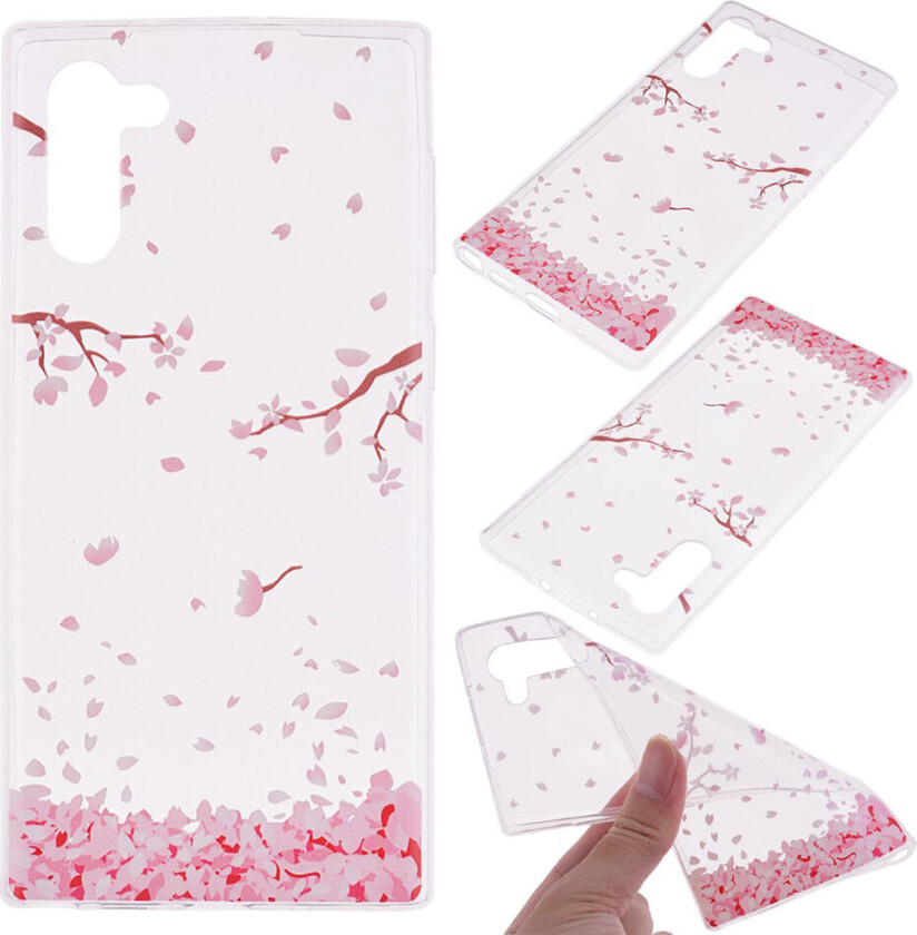 Deco Samsung Galaxy Note 10 deksel - Vakre blomster