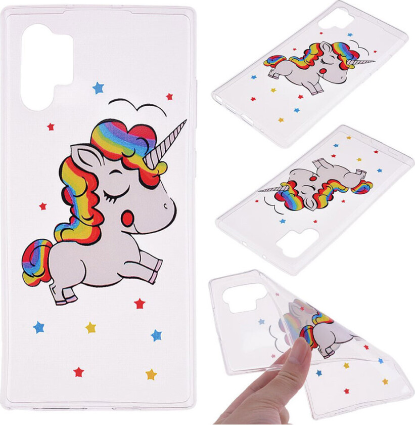 Deco Samsung Galaxy Note 10 Pro deksel - enhjørning