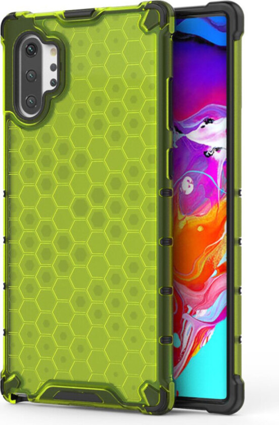 Bofink Honeycomb Samsung Galaxy Note 10 Pro deksel - Grønn
