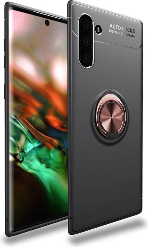 Ringo Samsung Galaxy Note 10 deksel - Svart / Rose gull