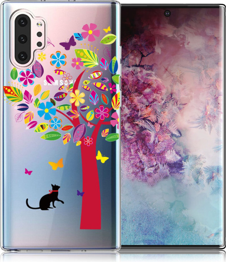 Deco Samsung Galaxy Note 10 Pro deksel - Fargerikt tre