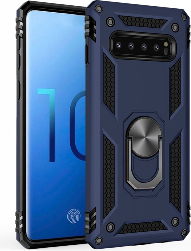Bofink Combat Samsung Galaxy S10 deksel - Blå