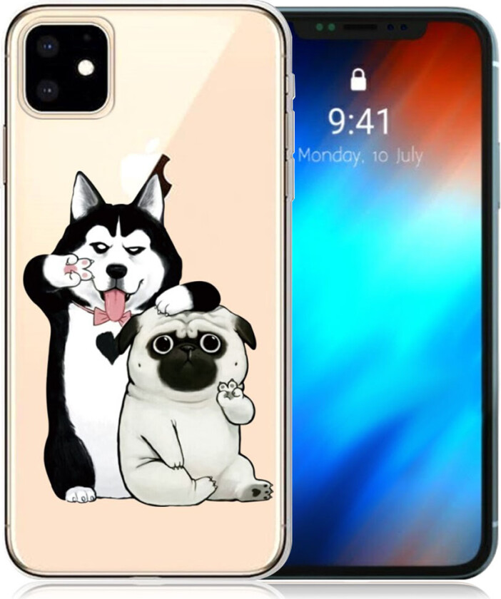 Deco iPhone 11 deksel - To hunder