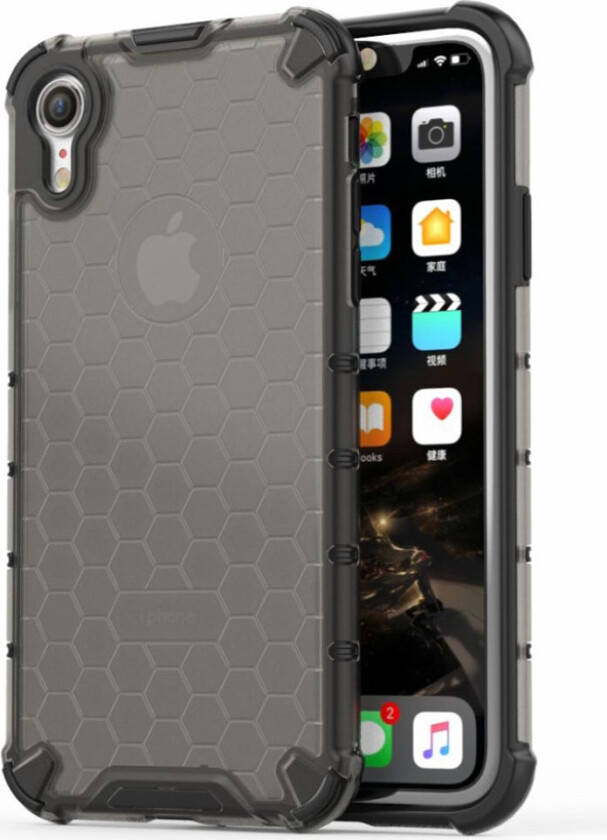 Bofink Honeycomb iPhone Xr deksel - Svart