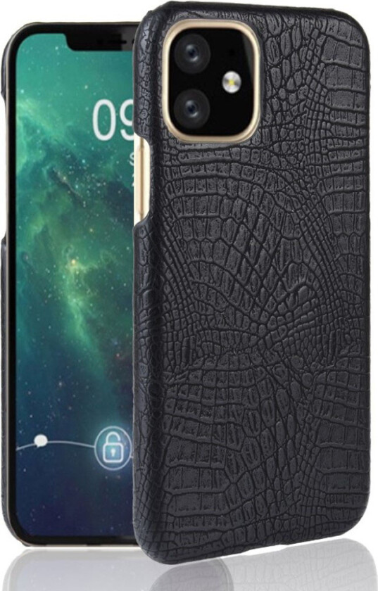 Croco iPhone 11 Pro deksel - Svart