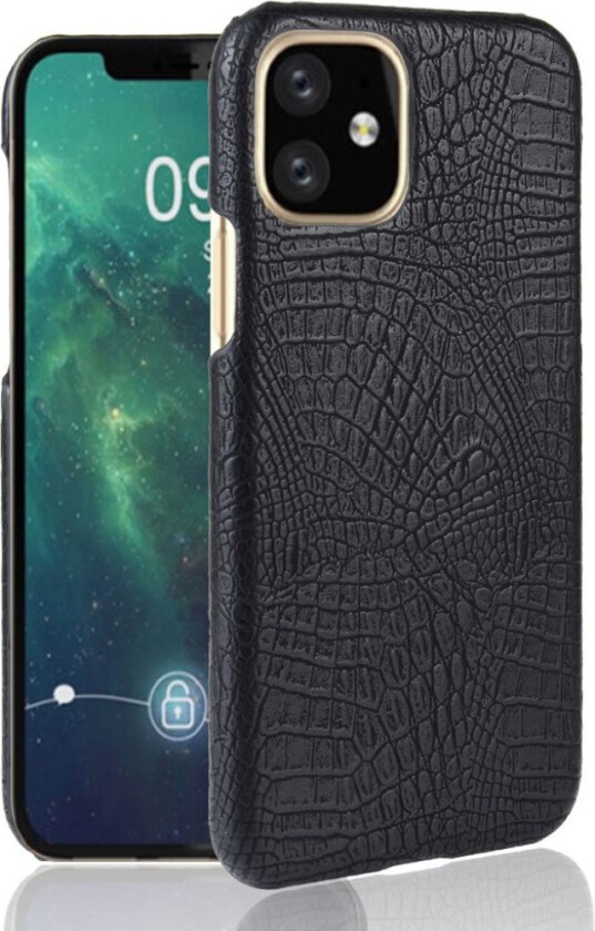 Croco iPhone 11 Pro Max deksel - Svart
