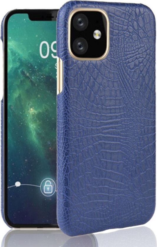 Croco iPhone 11 Pro Max deksel - Mørke blå