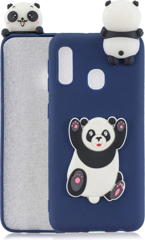 Cute 3D Samsung Galaxy A20e deksel - Kjempe Panda