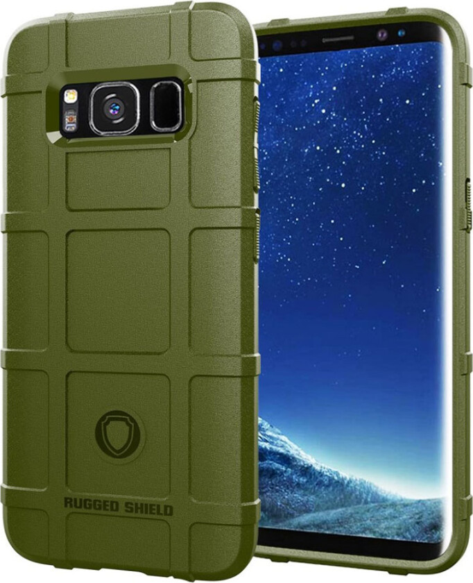 Rugged Shield deksel - Samsung Galaxy S8 - Grønn
