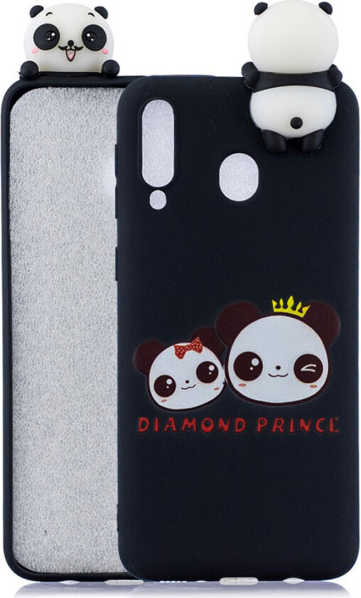 Cute 3D Samsung Galaxy A40 deksel - Diamond Prince