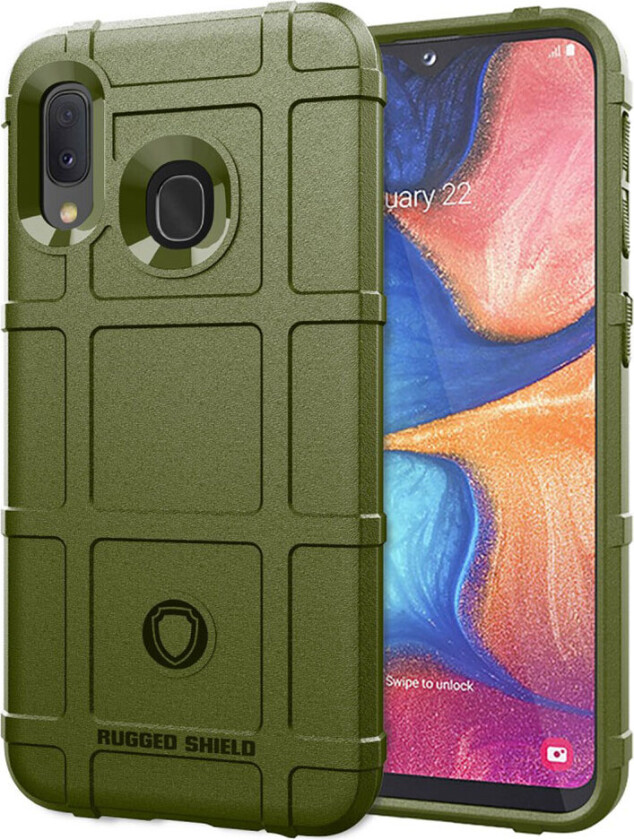 Robust Shield Samsung Galaxy A20e deksel - Grønn