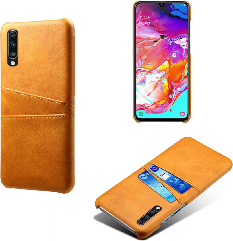 Dual Card Samsung Galaxy A70 deksel - Orange