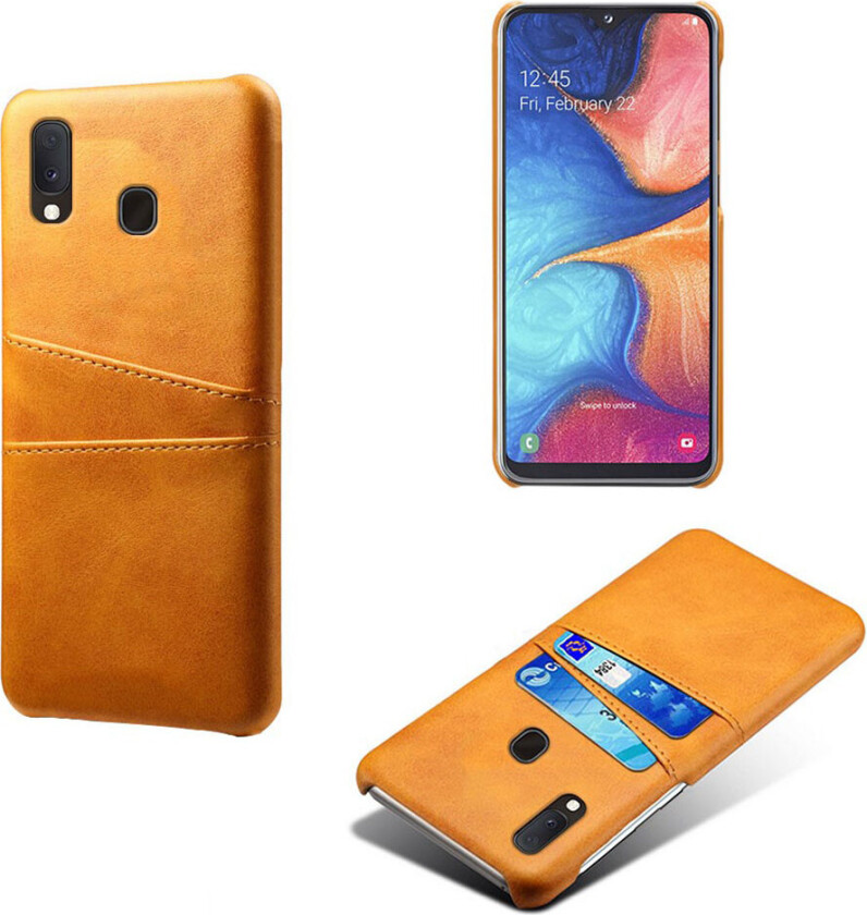 Dual Card Samsung Galaxy A20e deksel - Orange