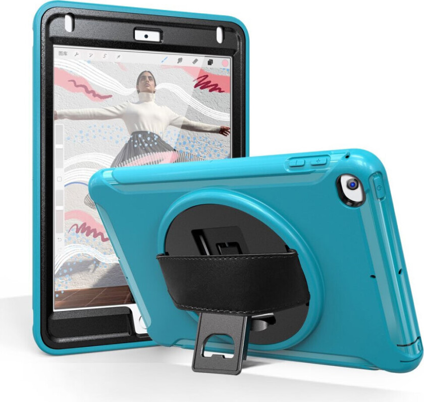 iPad Mini (2019) 3 lags multifunksjons hybrid deksel - Sort