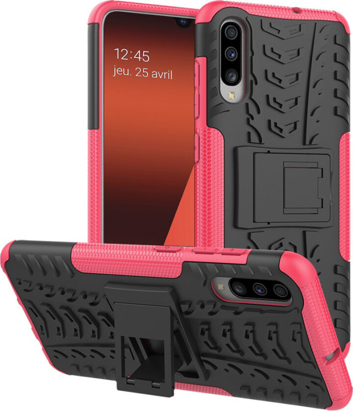 Galaxy A70 dekk hybrid deksel - Rose