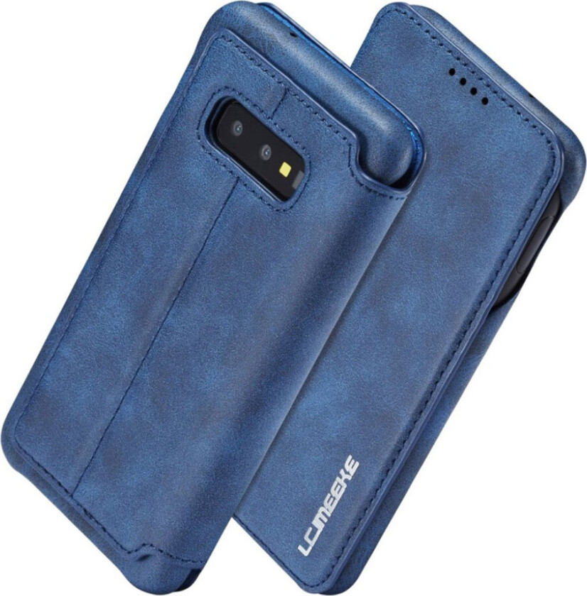 LC.IMEEKE Samsung Galaxy S10e retro deksel - Blå