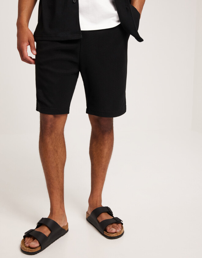 Jack & Jones Jpstkane Jjvalencia Sweat Shorts Gm Joggeshorts Svart