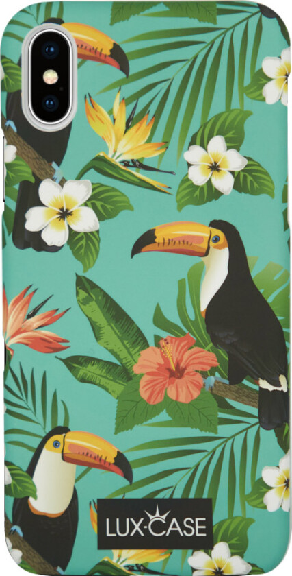 Lux-Case Tropicase™ for iPhone X - Toucan