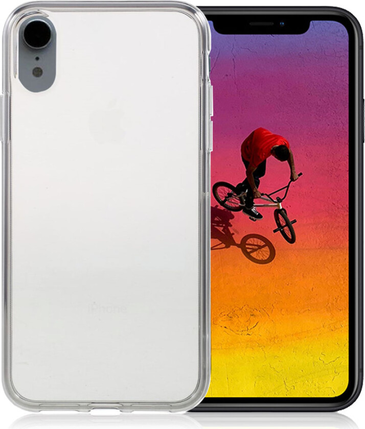 iPhone Xr beskyttelses deksel av myk TPU - grå