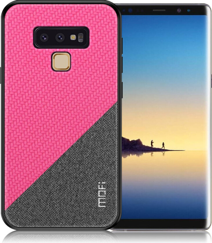 MOFI Samsung Galaxy Note9 beskyttelses deksel av hybrid materiale - rose
