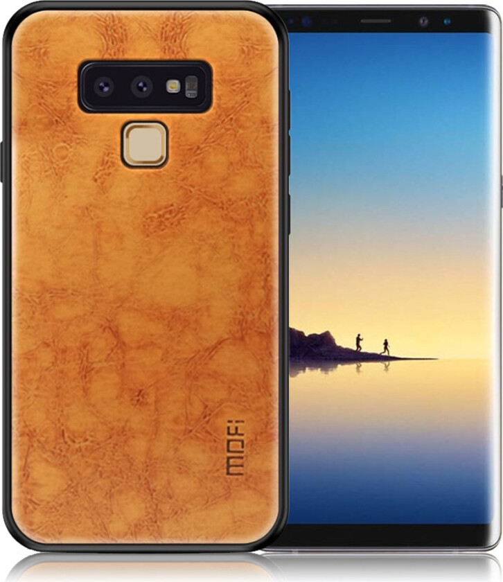 MOFI Samsung Galaxy Note9 beskyttelses deksel av hybride materiale - brun