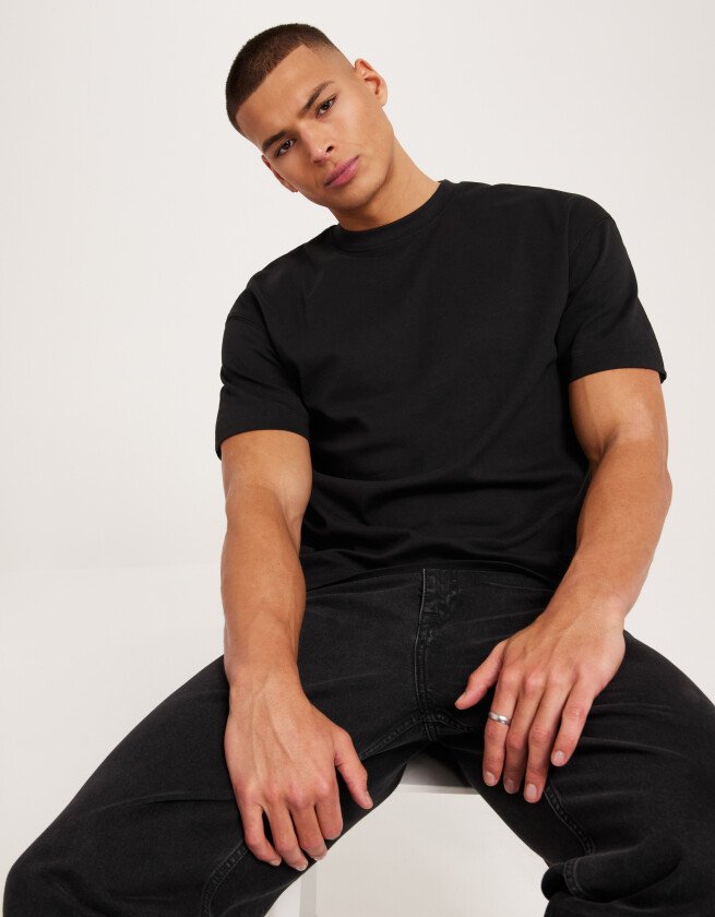 Jack & Jones Jjeurban Edge Tee Ss O-Neck Noos T-Shirt & Singletter Svart