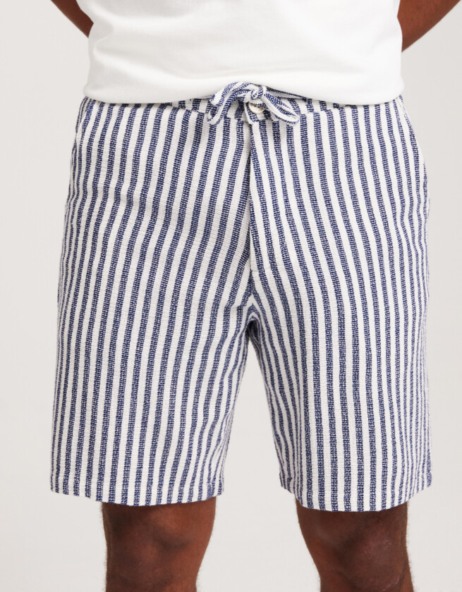 Slhcomfort-Brody-Sal Shorts Tynne shorts Rutete/Stripete