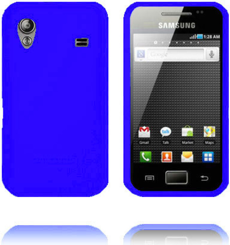 Soft Shell (Blå) Samsung Galaxy Ace Deksel