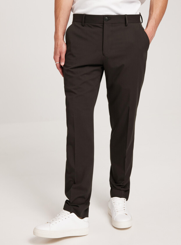Slhslim-Liam Trs Flex Noos Dressbukser Brun