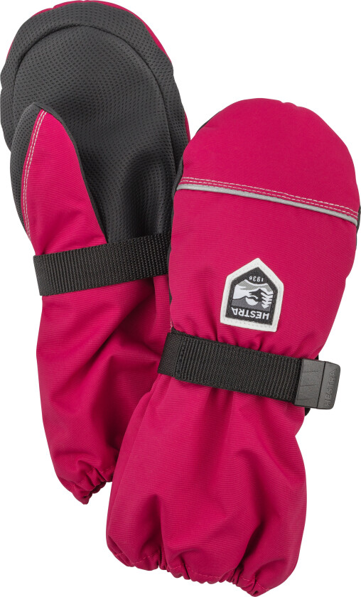 Wool Terry Mitt Junior Fuchsia 1