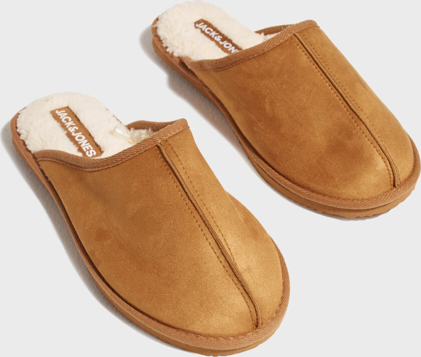 Jack & Jones Jfwdudely Microfiber Slipper Almon Varmforede tøfler Brun